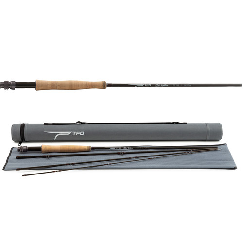 Temple Fork Outfitters Blue Ribbon 4 Piece Fly Rod with Rod Tube