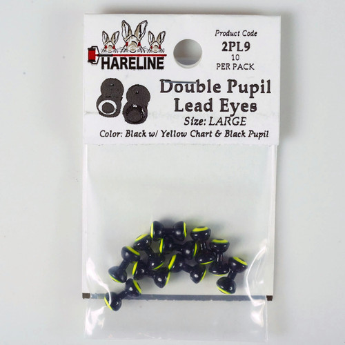 hareline dubbin double pupil lead eyes