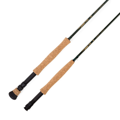 Temple Fork Outfitters Blue Ribbon 4 Piece Fly Rod with Rod Tube - AvidMax