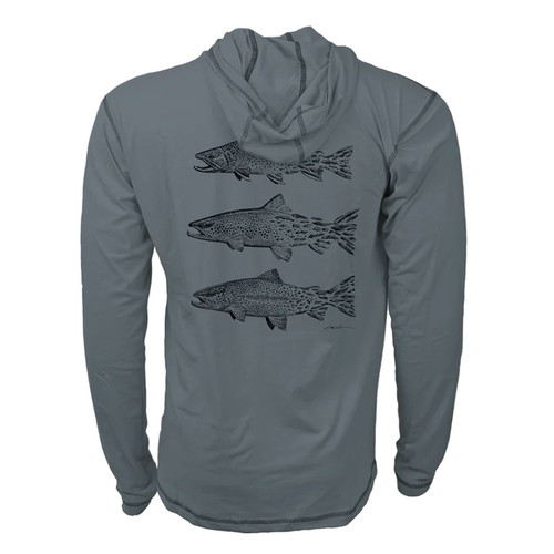 RepYourWater Backcountry Trout Merino Blend Sun Hoody - AvidMax