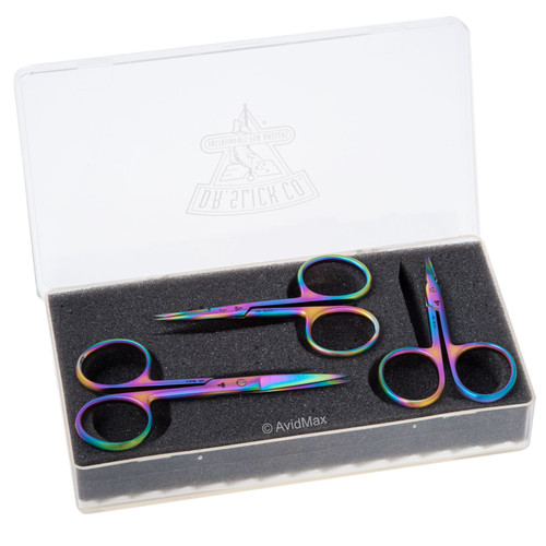 Dr. Slick Brass Gift Set 7 Pieces + Large Fly Box - AvidMax