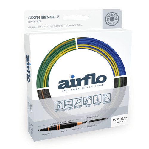 Airflo Sixth Sense 2 DI5 Sinking Fly Line 8/9 WT Dark Blue | Avidmax