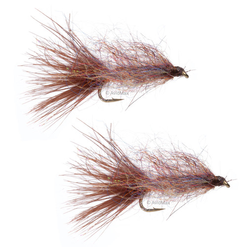 Umpqua Goat Leech Canadian Brown Streamer 2 Pack