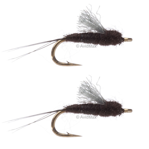 Umpqua RS-2 Emerger Black 2 Pack