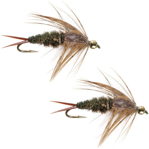 Umpqua 20 Incher Peacock Pattern 2 Pack