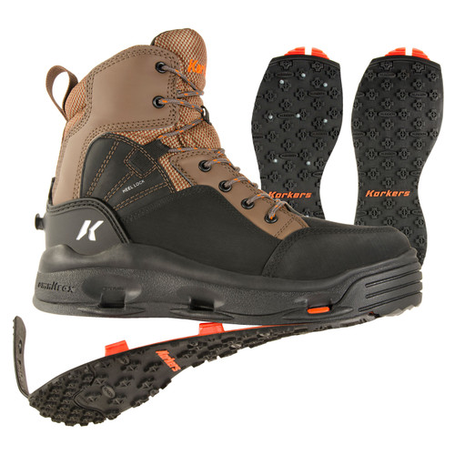 korkers wading boots replacement soles