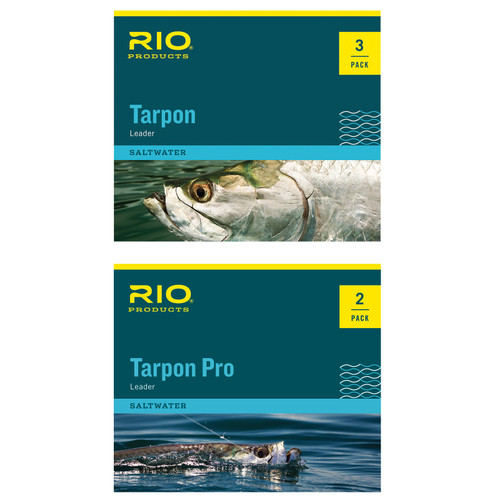 Rio Tapered Tarpon Leader 2 Pack, 12 FT. 40 lb. Shock, 20 lb