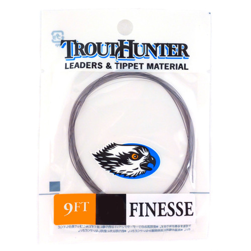 TroutHunter Finesse Leaders - 9' - 3 Pack