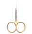 Dr. Slick 4 in Micro Tip All Purpose Scissors Serrated Straight Blade Gold