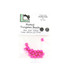 Hareline Slotted Tungsten Beads 4.76 mm - 3/16 Metallic Pink