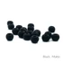 Firehole Stones Matte Tungsten Beads 2.0 mm - 5/64 - 24ct Black Matte