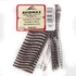 Wapsi Barred Round Rubber Medium Brown/Silver