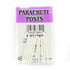 Wapsi Foam Parachute Posts Small White