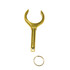 Outcast Strong Brass Oar Locks Durable with Great Range of Motion