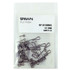 Spawn 90 Degree Jig Shanks 20 pack 30 mm - 20 Pack