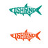 Fishpond Thermal Die Cut Sticker King