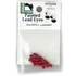 Hareline Painted Lead Dumbbell Eyes Small - 9/64" -3.7 mm) Red