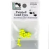 Hareline Painted Lead Dumbbell Eyes Small - 9/64" -3.7 mm) Chartreuse