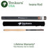 Tenkara USA Iwana Fly Fishing Rod 12 ft (360cm) Includes Case