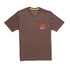 Howler Brothers Select Pocket T-Shirt Abstract Savannah Espresso Heather - view 1