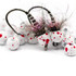 Firehole Slotted Speckled Tungsten Beads Firehole Slotted Speckled Tungsten Beads