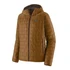 Patagonia Men's Nano Puff Fitz Roy Trout Hoody - Wolf Brown