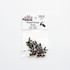 Hareline Posted Dome Eyes 0.24'' (6.00mm) Yellow