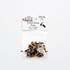 Hareline Posted Dome Eyes 0.30'' (7.50mm) Yellow