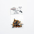 Hareline Posted Dome Eyes 0.30'' (7.50mm) Fl Orange