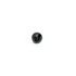Fulling Mill Slotted Tungsten Beads 1.5 mm - 1/16 Matte Black