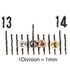 Semperfli Tungsten Slotted Beads (10 pk) 1.5 mm - 1/16 Black Nickel
