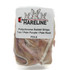 Hareline Polychrome Rabbit Strips Tan / Pale Purple / Pale Rust