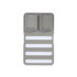 C&F Design SF-2304DD Dry Dropper System Foam Medium 1 Pack
