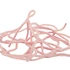 Semperfli Fluoro Suede Chenille 1.5mm Medium Pale Pink