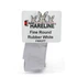 Hareline Fine Round Rubber White