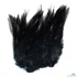 Hareline CDS Dyed Strung Chinese Saddle Hackle Fiery Black