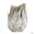 Hareline CDS Dyed Strung Chinese Saddle Hackle Gray