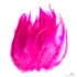 Hareline CDS Dyed Strung Chinese Saddle Hackle Hot Pink
