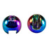 MFC Tungsten Lucent Jig Beads Fly Tying Materials (20 pk) Rainbow 2.4mm - 3/32