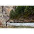 Fly fishing a canyon river with a Scott Session fly rod