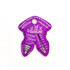 Hareline Anodized Hook Hackle and Bead Gauge Purple