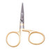 Dr. Slick Twisted Loop Scissors Serrated Straight Blade for Fly Tying-s