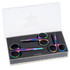 Dr. Slick Prism Scissors Gift Set Straight Serrated Blades 3 Pair + Fly Box
