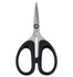 Dr. Slick Synthetics Scissors Straight Serrated Blade for Fly Tying Black