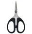 Dr. Slick Synthetics Scissors Straight Serrated Blade for Fly Tying Black - view 1