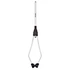 Dr. Slick Stainless Steel Glass Bobbin with Delrin Feet 4.75"