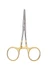 Dr. Slick Standard Clamp Forceps - Straight - Curved Tool Gold 5" Straight