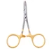 Dr. Slick Standard Clamp Forceps - Straight - Curved Tool Gold 5" Curved