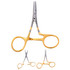 Dr. Slick Twisted Loop Clamp Forceps Straight Jaw Tool