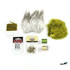 AvidMax Wooly Bugger Fly Tying Pattern Materials Kit